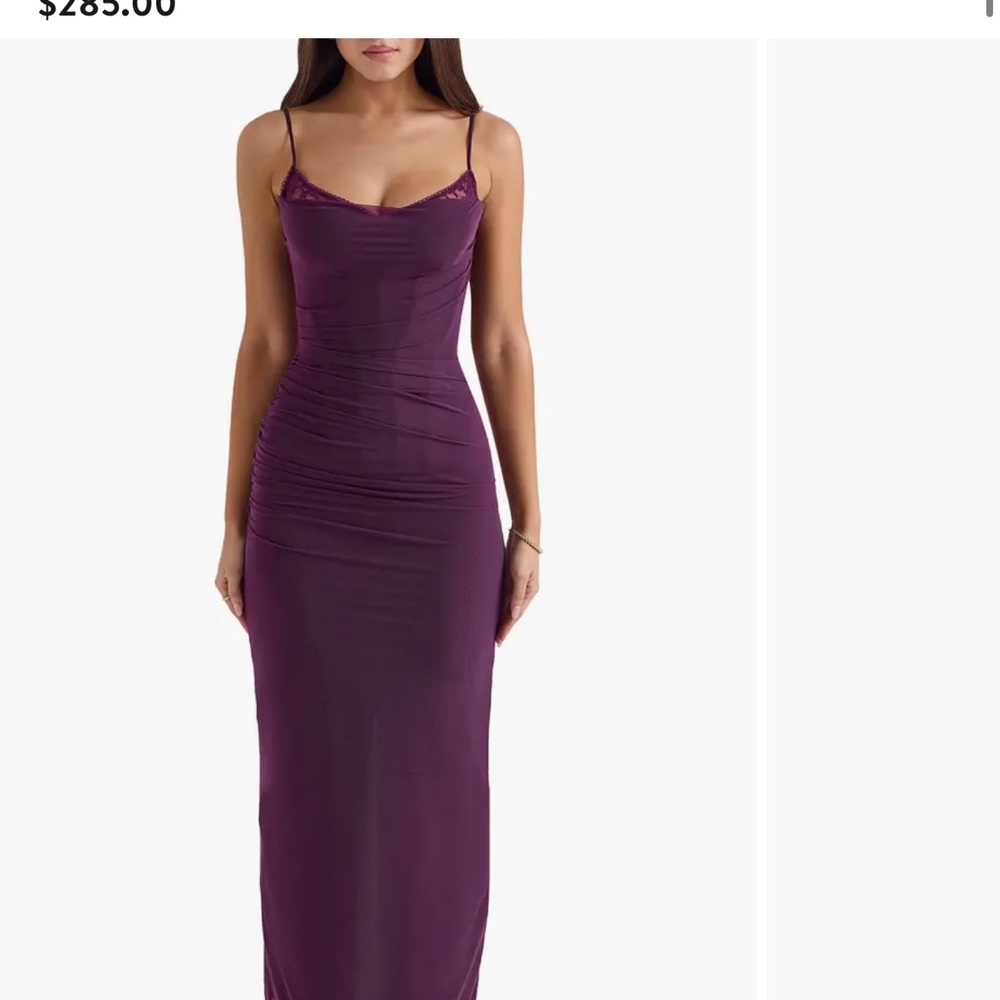 House of CB Purple Maxi Dress
